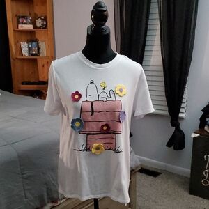 💥5/$50 Snoopy Floral Graphic T-Shirt